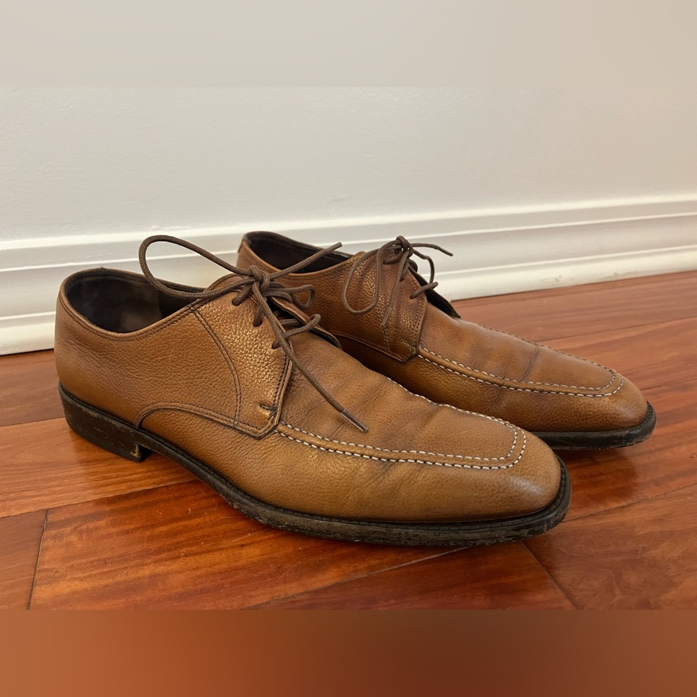 Men’s Salvatore Ferragamo Brown Shoes. Size 9D